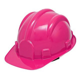 Capacete Epi De Segurança Rosa Feminino C carneira