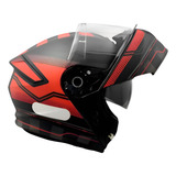Capacete Escamoteável Xtroy Articulado Robocop C Óculos Fumê
