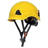 Capacete Especial Para Altura Steelflex Falcon Classe B Jugular 3 Pontos Ca 42234 Amarelo
