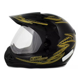 Capacete Esportivo Moto Ebf Motard Street