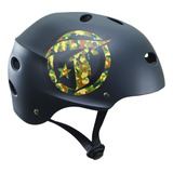 Capacete Esportivo Profissional Traxart Preto Fosco Dz 016