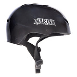 Capacete Esportivo Skate Patins Patinete Preto Eva Narina