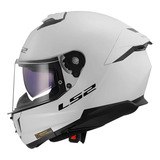 Capacete Fechado Ls2 Ff808 Stream 2 Branco