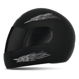 Capacete Fechado Protork Liberty Four Viseira Fumê Masculino Cor Preto Tamanho Do Capacete 60