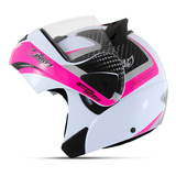 Capacete Feminino Robocop Articulado V Pro Jet 2 Pro Tork