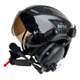 Capacete Flytec Com Abafador E Fonia Paramotor Trike Cor