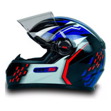 Capacete Fw3 Gt2 Diversas Cores Narigueira Viseira Cristal