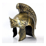 Capacete Gladiador Romano Dourado Festa Fantasia Espartano