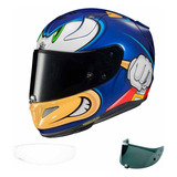 Capacete Hjc Rpha 11 Sonic Sega Pinlock Viseira Fume