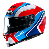 Capacete Hjc Rpha 70 Kroon Vermelho Azul E Branco 55