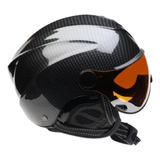Capacete Ícaro Nerv 2 0 Preto Com Viseira