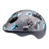 Capacete Infantil Ciclismo Baby De 1 A 4 Anos Com Regulagem Cor Preto Tamanho P