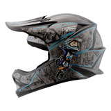 Capacete Infantil Criança Factory Edition Fosco Cross Trilha
