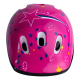 Capacete Infantil Rosa Feminino Modelo A60 r Bike Skate Laze