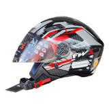 Capacete Lançamento Aberto Visor Interno Fw3 X Open Up Fox
