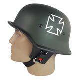 Capacete Marcelo Feitosa Custom Verde Oliva Fosco M34002