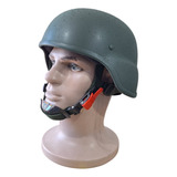 Capacete Mich Tc2000 Verde Militar Áspero