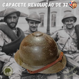 Capacete Militar Da Revolução De 1932 Paulista
