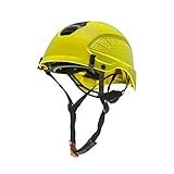 Capacete Montana Focus Classe B Para Altura CA 17098 Amarelo