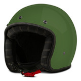 Capacete Moto Aberto Etceter Custom Old School Vintage Nf