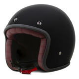 Capacete Moto Aberto Etceter Custom Vintage Solid Special