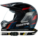 Capacete Moto Bieffe 3 Sport Hills Esportivo Cross Trilha