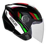 Capacete Moto Ebf Spark Jet Aberto