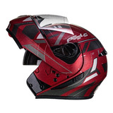 Capacete Moto Escamoteável U rb2 Peels Articulado Robocop