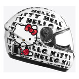 Capacete Moto Fechado Peels Hello Kitty