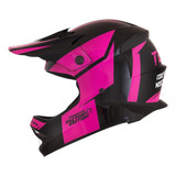Capacete Moto Infantil Cross Kids Factory Edition Seguro