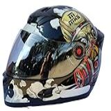 Capacete Moto Mixs MX5 Virus Fechado