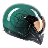 Capacete Moto Peels F 21 North Com Viseira Dupla