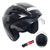 Capacete Moto Unissex Aberto Ebf Thunder Stell