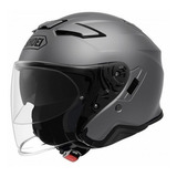 Capacete Motociclista Shoei J Cruise 2 Cinza Fosco