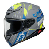 Capacete Motociclista Shoei Nxr 2 Accolade Cinza Pista
