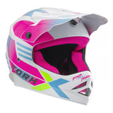 Capacete Motocross Infantil Fast Next Brilhante Kids