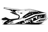 Capacete Motocross Th1 Jett Evolution 2 Rosa Azul Celeste 56