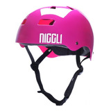 Capacete Niggli Rosa Iron Light Profissional