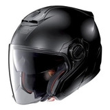 Capacete Nolan N40 Preto Aberto Com