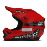 Capacete Off Road Pro Tork Liberty Mx Pro Moto Cross Trilha