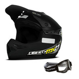 Capacete Off Road Trilha Óculos Motocross Mx Pro Tork 788