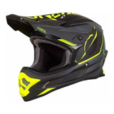 Capacete Oneal 3 Series Villain Branco Motocross Trilha