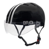 Capacete Para Bike Moto Scooter Elétrica Skate Patins Cor Preto Tamanho Pp Viseira Fumê