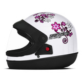 Capacete Para Moto Integral Pro Tork Sport Moto For Girls Pr