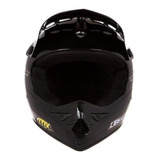 Capacete Para Moto Off Road Pro Tork Liberty Mx Pro Preto Desenho Solid Tamanho Do Capacete 60