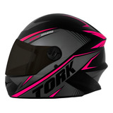 Capacete Para Moto Pro Tork Liberty R8 Fechado Vis Fumê