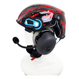 Capacete Paramotor Tecnoceu Skylab2 Com Fonia 3m E Bluetooth