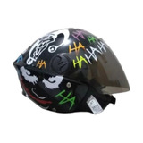 Capacete Personalizado Coringa Arlequin Jocker Haha