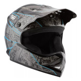Capacete Pro Tork Infantil Criança Trilha Off Road Motocross