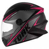 Capacete Pro Tork R8 Fechado Viseira 2 Mm Com Nf Full